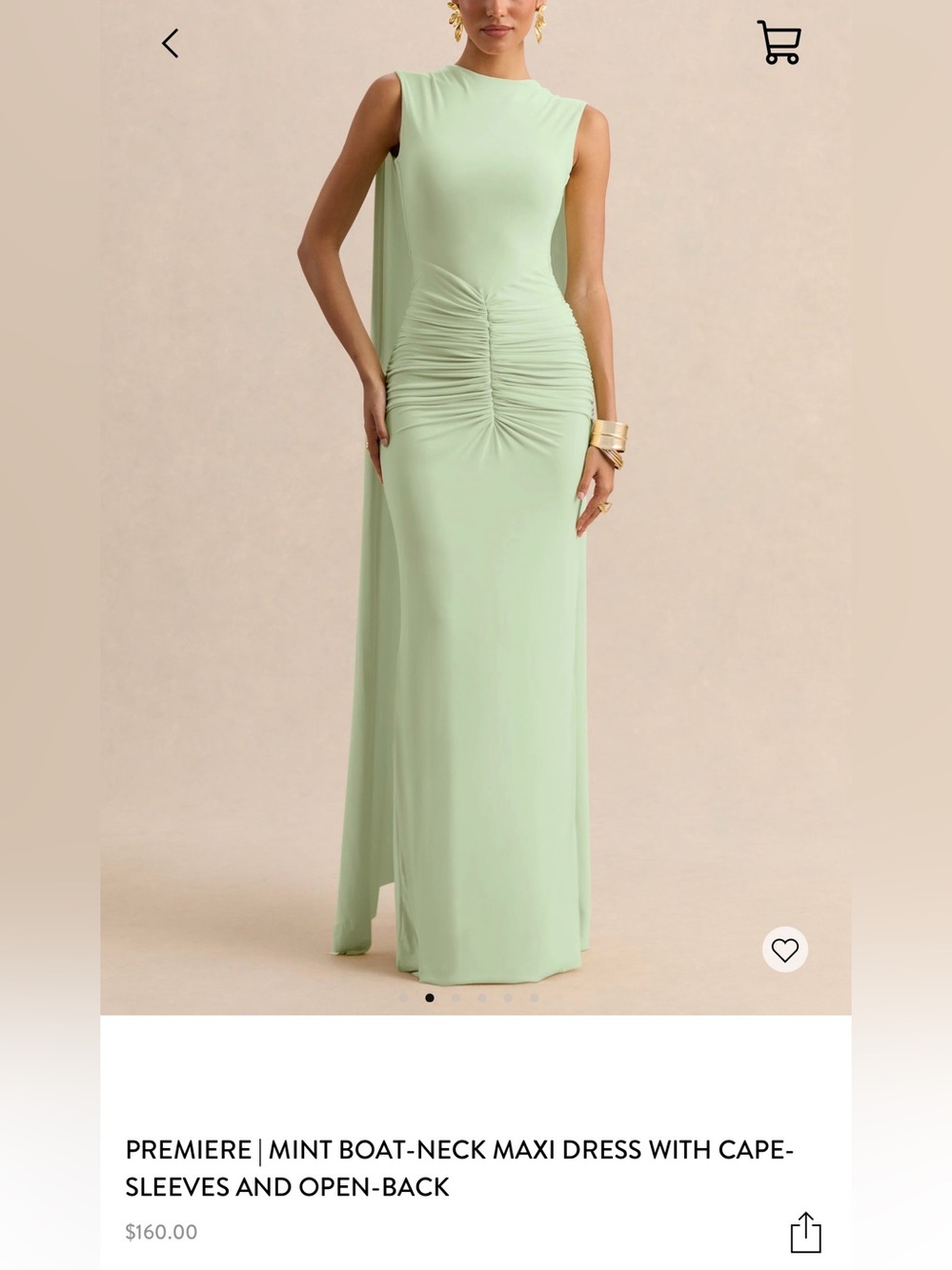 Premiere Club L London dress US 6 NWT